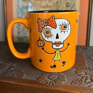 New Halloween Mug with Skelton boots & bows